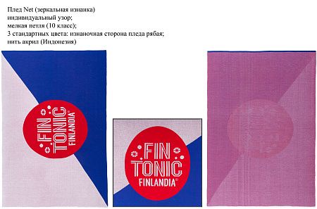 Вязаные пледы Net
