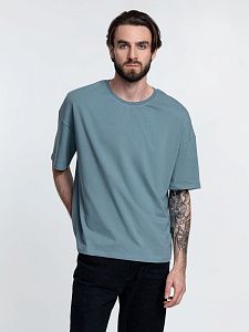 Футболка унисекс оверсайз Crosstown, белая под нанесение