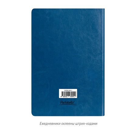 Ежедневник Ривер Сайд (River side) недатированный, лазурный/синий  (без упаковки, без стикера)