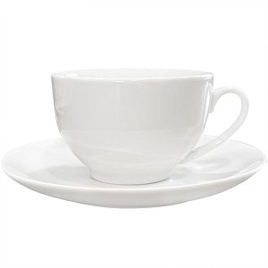 Чайная пара Swan, белая