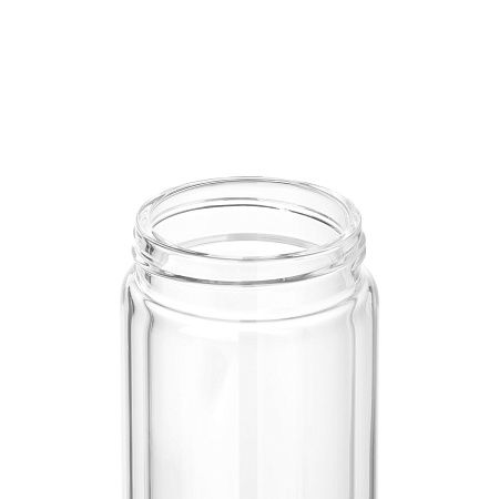 Бутылка стеклянная с двойными стенками Терсо (Terso), синяя