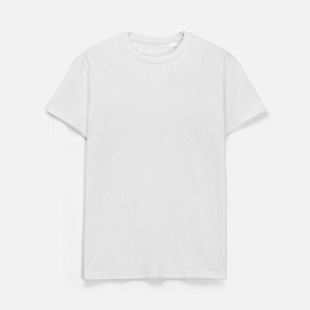 Футболка унисекс T-Bolka 200, белая, размер S