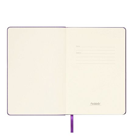 Ежедневник Спарк (Spark) недатированный, фиолетовый (с упаковкой, со стикерами)