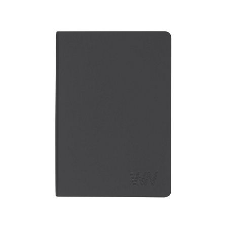 Ежедневник недатированный "Болонья", гибкая обложка с тиснением, покрытие soft touch, формат А5