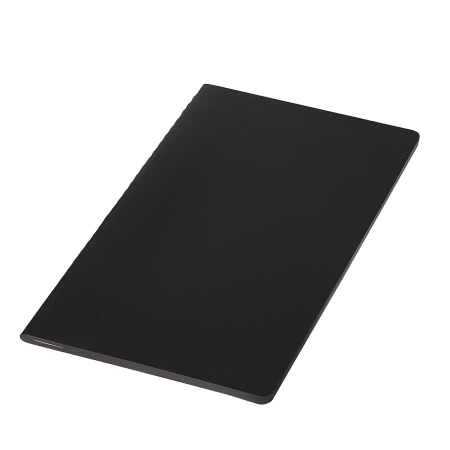 Блокнот Корса слим (Corsa slim), черный