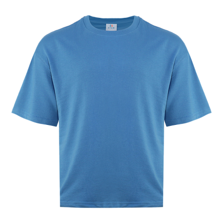 Футболка унисекс оверсайз STAN хлопок/полиэстер 260, 40, Голубой,  (761)  (44/XS)