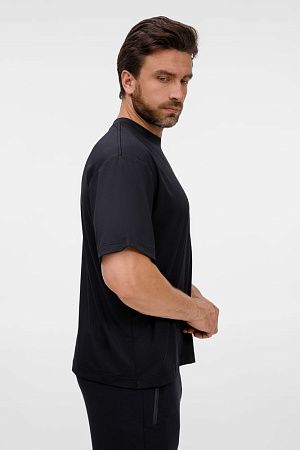 Футболка из бифлекса Morfiss, черная, размер XL/2XL