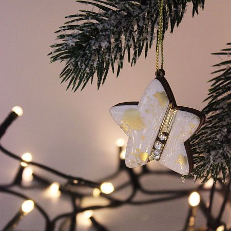 Ёлочная игрушка Звездочка