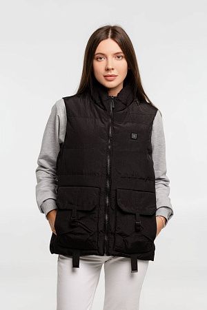 Жилет с подогревом Thermalli Zermatt, черный, размер S