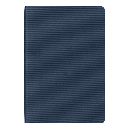 Ежедневник Flexy Happy Line Skyline A5 темно-синий, недатированный, в гибкой обложке