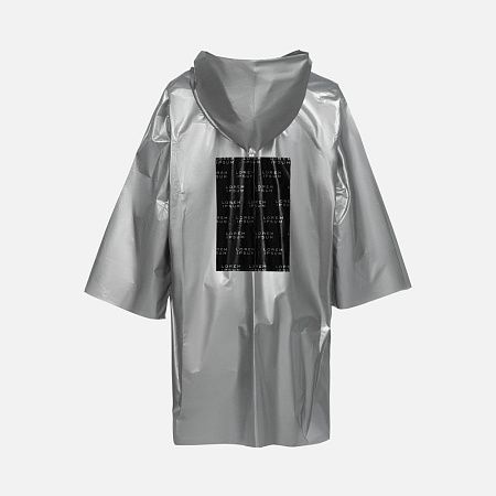 Дождевик-плащ CloudTime с печатью в один цвет на заказ