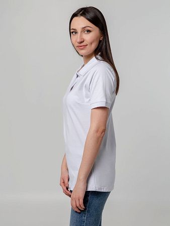 Рубашка поло женская Virma Stretch Lady, белая, размер L