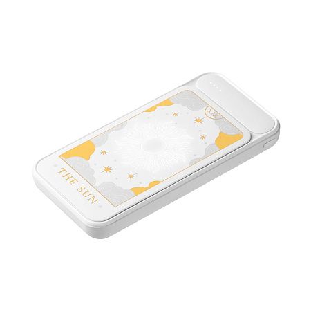 Внешний аккумулятор с подсветкой Старлайт Плюс PB (Starlight Plus PB) 10000 mAh, зеленый