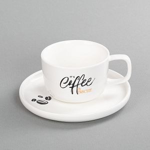 Чайная пара "Гармония" с нанесением капсула "Бисквит"