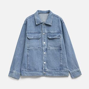 Куртка джинсовая O2, темно-синяя