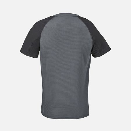 Футболка спортивная женская Vortex Women, черная с темно-серым, размер M