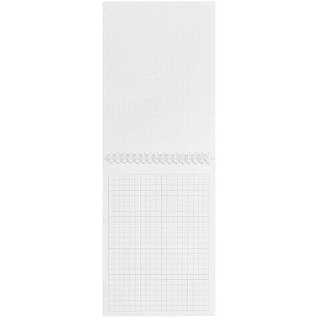 Блокнот Issa в клетку, белый