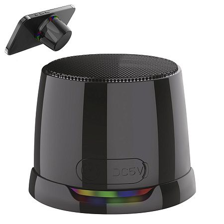 Магнитная беспроводная Bluetooth колонка-подставка Wave 5W, черная