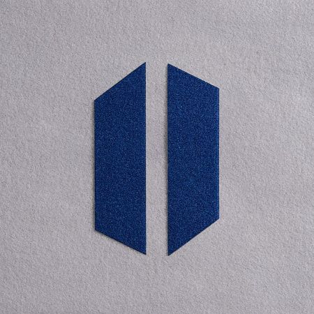 Основа Velkro L для крепления шевронов на липучке, синяя