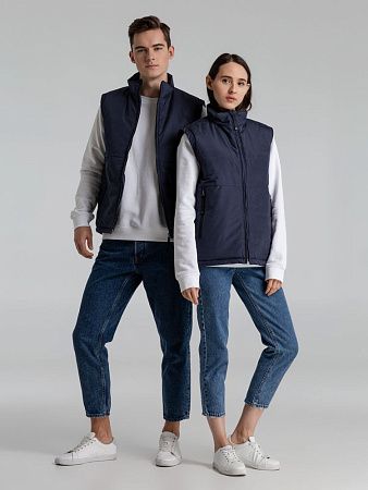 Жилет светоотражающий Lattvind, темно-синий, размер XS