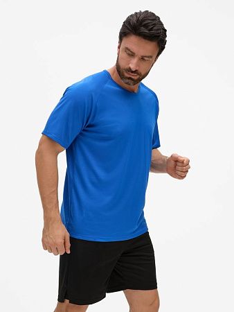 Футболка унисекс Sporty 140, ярко-синяя, размер XL