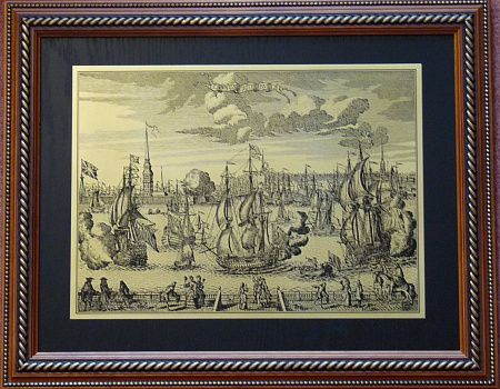 Гравюра "Панорама СПб 6"