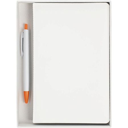 Набор Duplex, белый с оранжевым