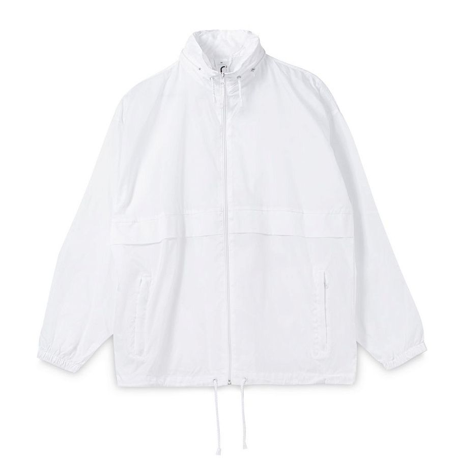 Ветровка из нейлона Surf 210, белая, размер XS