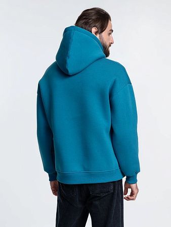 Худи Kulonga Oversize, бирюзовое, размер XS/S