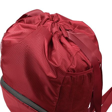 Рюкзак нейлоновый Trieste, красный, размер 42*45*16 см