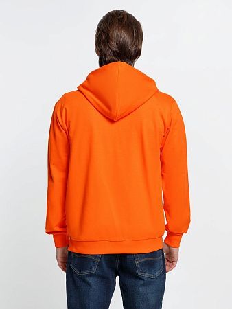 Толстовка на молнии с капюшоном Siverga, оранжевая, размер XS