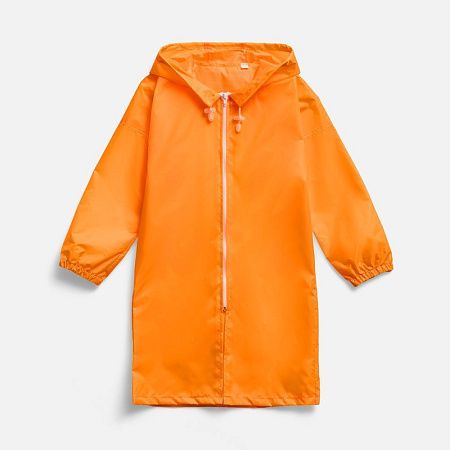 Дождевик детский Rainman Kids, оранжевый неон, размер 10-12 лет (134–150 см)