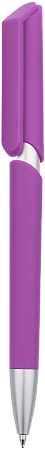 Ручка ZOOM SOFT Фиолетовая (сиреневая 2592C) 2020.24
