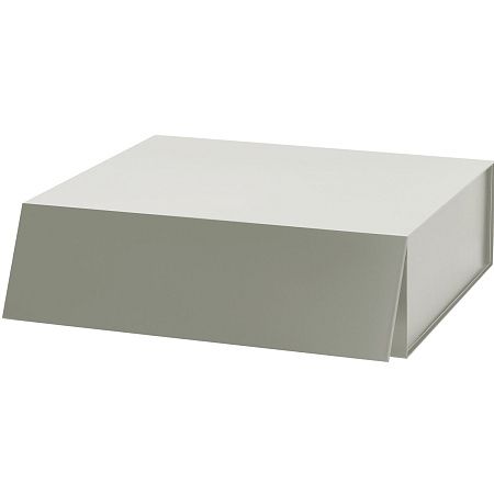 Подарочная коробка-трансформер большая, серая