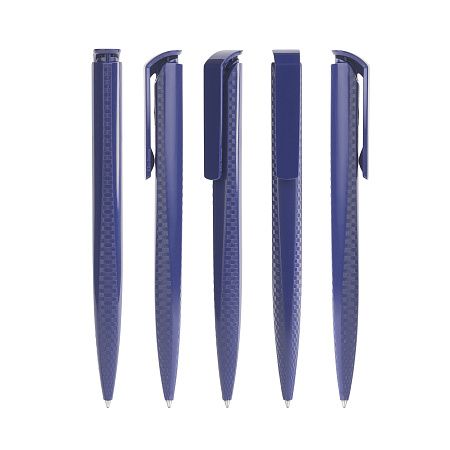 Ручка шариковая TRIAS CARBON, белый