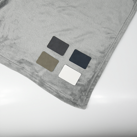 Шеврон Rectangle Cowhide размер 50*70 мм, белый, со скругленными углами