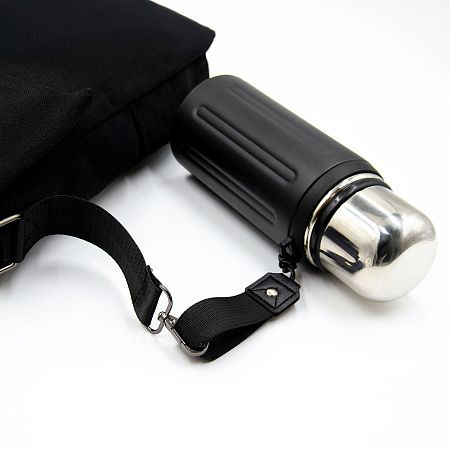 Шоппер Superbag Companion, с тремя отделениями, боковым креплением (карабин) и карманом