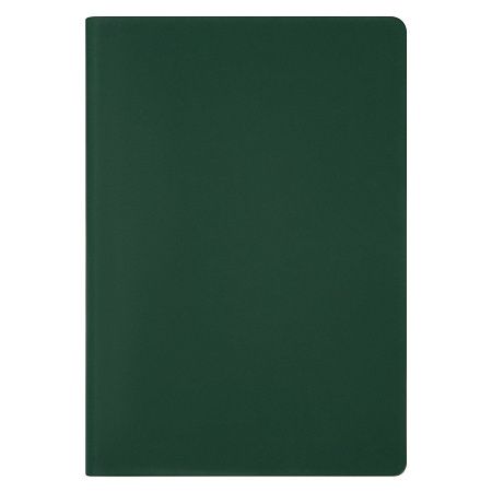 Ежедневник Латте софт-тач (Latte soft touch) недатированный, зеленый