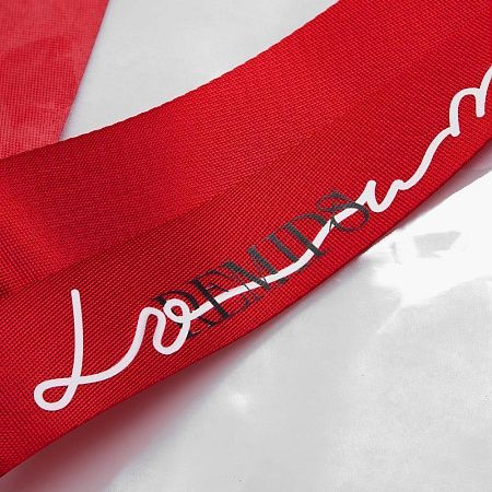 Стропа текстильная Fune 35 XXXL, красная, 300 см