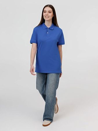Рубашка поло унисекс Pacific, ярко-синяя (royal), размер S