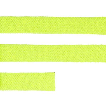 Плоский шнур Cord M, желтый неон, 70 см