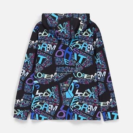 Худи унисекс Morfiss с полной запечаткой на заказ, размер XS/S