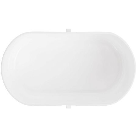 Ланчбокс Lunch Break, белый с черным