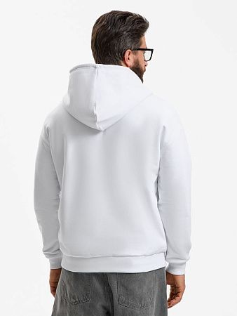 Толстовка унисекс оверсайз Sartoro, белая, размер XL/2XL