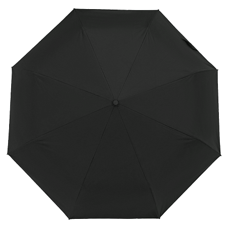 Зонт складной автоматический Forest Nautilus Bicolour диаметр 117 см, черный/черный, в подарочной коробке  