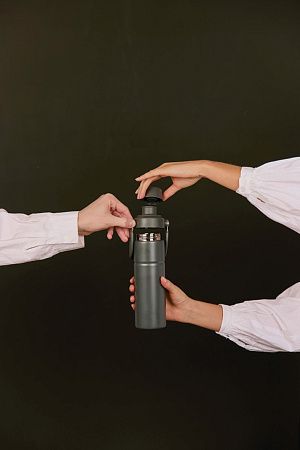 Термобутылка VINGA Baltimore Trek из переработанной стали RCS, 600 мл