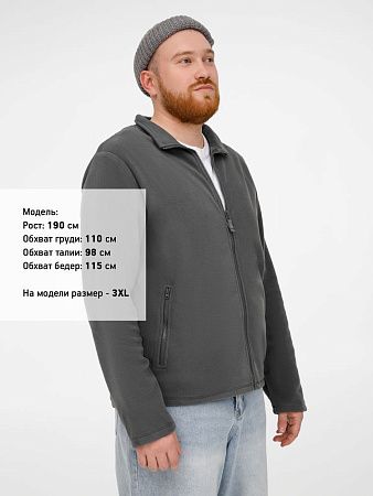 Куртка мужская Norman Men, серая, размер M