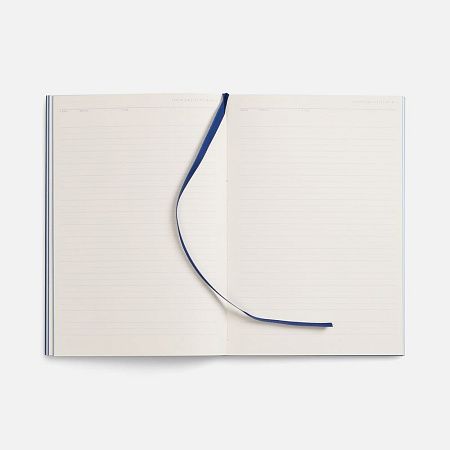 Ежедневник Flat, недатированный, синий, ver.2