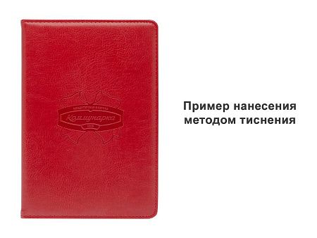 Ежедневник City Buffalo А5, серый, недатированный, в твердой обложке с поролоном