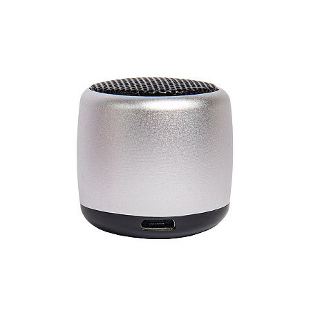 Портативная mini Bluetooth-колонка Sound Burger "Loto" серебро